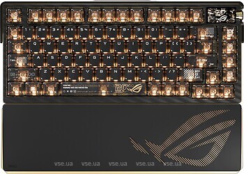 Фото Asus ROG Azoth Extreme Edition 20 Black Bluetooth/USB (90MP04VF-BKUA20)