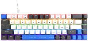 Фото Media-Tech Red Core MX60 White USB (MT1259)