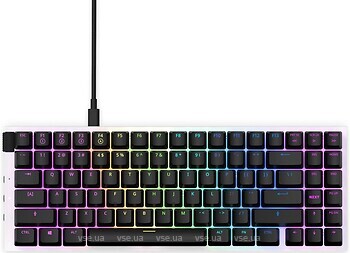 Фото NZXT Compact Mechanical Keyboard White USB (KB-175UK-WR)