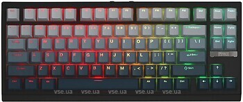 Фото EPOMAKER G84 HE RGB Magnetic Duskrise Switch White/Blue Bluetooth/USB (G84HE-BW-D-UA)