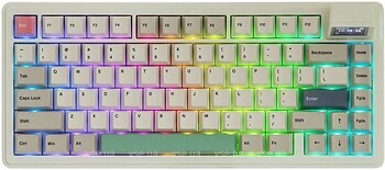 Фото EPOMAKER RT82 RGB Mechanical Sea Salt Silent V2 Switch Retro White Bluetooth/USB (RT82-RW-S-UA)