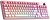 Фото MageGee GK960 RGB Wireless Pink/White Bluetooth/USB (6971969729032)
