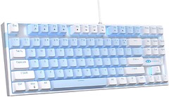 Фото MageGee MK-STAR Blue Switch White/Blue USB (6971969721364-UA)
