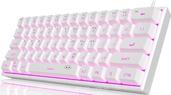 Фото MageGee TS91 RGB White USB (6971969720374-UA)
