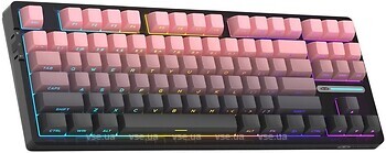 Фото MageGee Light 87 RGB Blue Whale Switch Star Pink Bluetooth/USB (6971969728417)