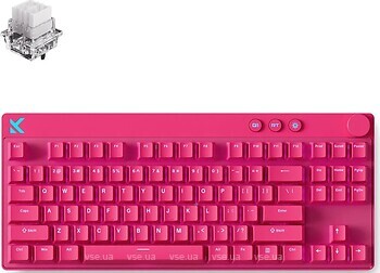 Фото MCHOSE Mix 87 Mount Tai Magnetic Switch Rose Red USB (MC-MIX87-8)