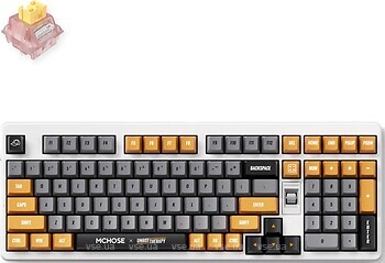 Фото MCHOSE x Unbox Therapy UT98 Silent Peach V3 Switch Retro Therapy Bluetooth/USB (HW-UT98-4)