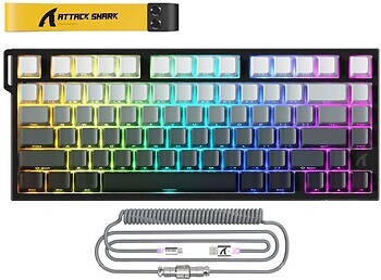 Фото Attack Shark R82 HE Magnetic Switch Moon Night USB (AS-6979033730212-MN)