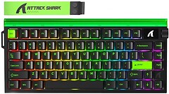 Фото Attack Shark R85 HE Magnetic Purple Mandrel Switches Fluorescent Green USB (AS-6972792472539-F-UA)
