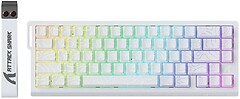 Фото Attack Shark X68 HE Magnetic Linear Switches White Contours USB (AS-6972792471020-WC)