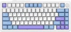 Фото Attack Shark X85 White/Purple Bluetooth/USB (AS-6972792471594-WP-UA)