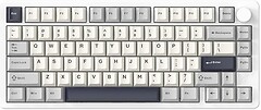 Фото Attack Shark X86 Custom Matcha Switch Starry White Bluetooth/USB (AS-6972792470450-SW-UA)