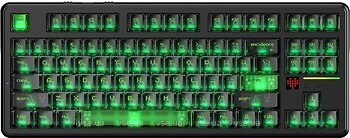 Фото Attack Shark X87 Ultra Meg Shark Switch Shadow Jade Bluetooth/USB (AS-6979033730229-SJ)