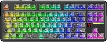 Фото Attack Shark X87 Ultra Meg Shark Switch Forged Carbon Bluetooth/USB (AS-6979033730243-FC)