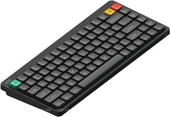 Фото NuPhy Node 75 Low Red Nano Ink Gray Bluetooth/USB