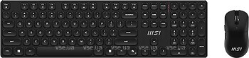 Фото MSI Forge K210 Wireless Combo Black USB