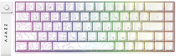 Фото A-Jazz AK680 V2 Contour Lines White USB (AK680-V2-I-S-W)
