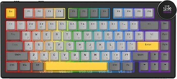 Фото A-Jazz AK820 V2 Coconut Rong Switch Starry Gray Bluetooth/USB (AK820-V2-WP-BGY)