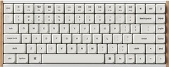 Фото Keychron K3 Ultra 8K Keychron Milk POM Red Switch White Bluetooth/USB (K3U-Q1Z)