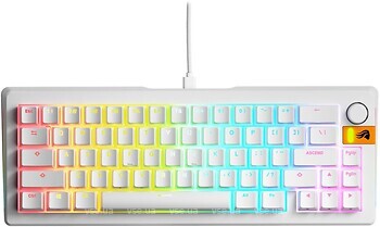 Фото Glorious GMMK 3 HE 65% White USB (GLO-KB-GMMK3-65PB-HE-W-WHT-US)