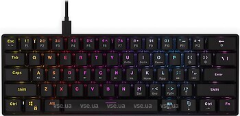 Фото Krux Qara 60% Black USB (KRX0137)