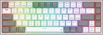 Фото Redragon Castor K631 Pro White Bluetooth/USB (K631RGB-PRO-WB)