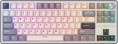 Фото RK Royal Kludge R87 PRO TKL Cream Switch Half Grey USB (RK-R87PRO-HALFGY-CRMSW-US)