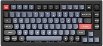 Фото Keychron Q1 QMK RGB Gateron G Pro Blue Carbon Black USB (Q1M2)