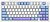 Фото Attack Shark X85 White Purple Bluetooth/USB (X85SW_AS)