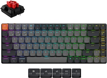 Фото Keychron K3 QMK Black Bluetooth/USB (K3X-B1)