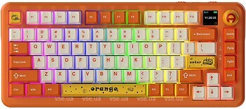 Фото A-Jazz AK820 Max Plus Avocado Switch Orange Bluetooth/USB (AK820MAX PLUS-AS-OW)