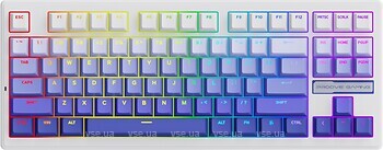 Фото Proove Gaming Rampage KTT Mint V2 Gradient White/Purple Bluetooth/USB (WKRM00022419)