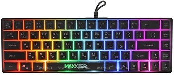 Фото Maxxter KBG-C03BUL-UA Black USB