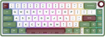 Фото RK Royal Kludge R65 Brown Switch Green Sand USB (RK-R65-GRNSND-BRNSW-US)