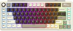 Фото RK Royal Kludge L75 Beige Switch Mocha Brown Bluetooth/USB (RK-L75-MCHAGY-BEGSW-US)