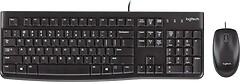 Фото Logitech MK120 Corded Keyboard and Mouse Combo Black USB (920-002586)