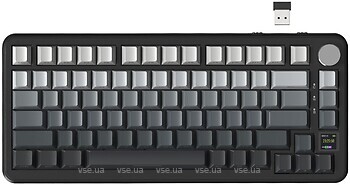 Фото Attack Shark X85 Pro Linear Blueberry Switches Moonlight Bluetooth/USB (X85PROMN_AS)