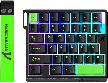 Фото Attack Shark M36 HE Green USB