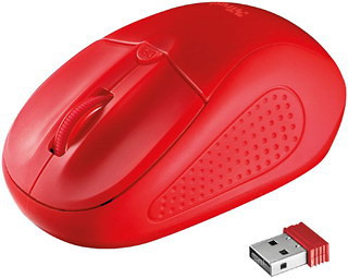 Фото Trust Primo Wireless Red USB (20787)