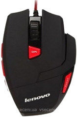 Фото Lenovo M600 Black-Red USB (GX30J22781)