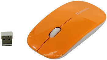 Фото Defender NetSprinter MM-545 Orange-White USB (52546)