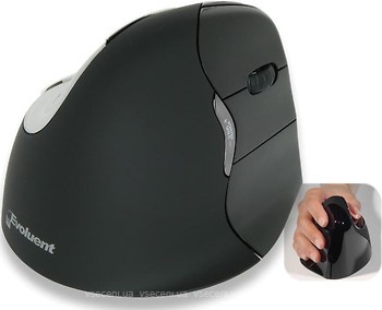 Фото Evoluent Vertical Mouse 4 Right Black Bluetooth (VM4RM)