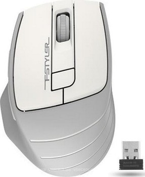 Фото A4Tech Fstyler FG30S Silent White-Grey USB