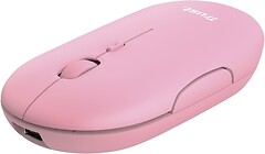 Фото Trust Puck Rechargeable Wireless Mouse Pink USB/Bluetooth (24125)
