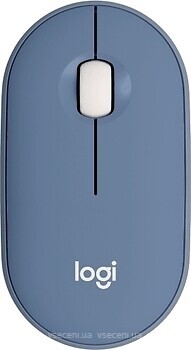 Фото Logitech Pebble M350 Blueberry USB (910-006753)