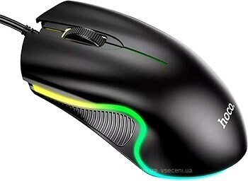 Фото Hoco GM19 Gaming Wired Mouse Black USB