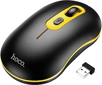 Фото Hoco GM21 Platinum Business Wireless Mouse Black USB