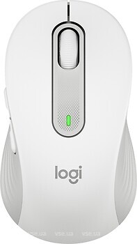 Фото Logitech Signature M650 L Wireless Mouse Bluetooth/USB Off-White (910-006392)