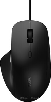 Фото Rapoo N500 Wired Silent Mouse Black USB