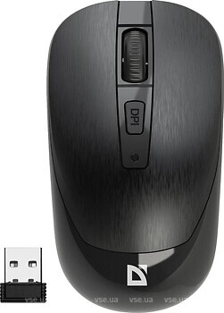 Фото Defender Wave MM-995 Wireless Silent Black USB (52995)